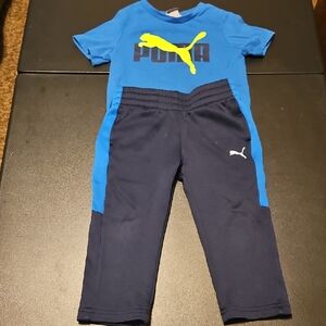 Puma Blue Joggers for Sporty Style